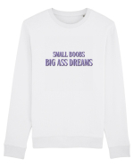 small boobs Bluză mânecă lungă Unisex Rise