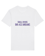 small boobs Tricou mânecă scurtă Unisex Rocker