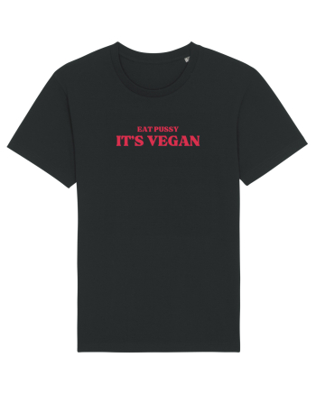 eat pussy it s vegan Black