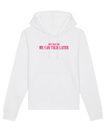 JUST KISS ME WE CAN TALK LATER Hanorac Unisex Drummer