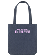 I  M THE VIEW Sacoșă textilă