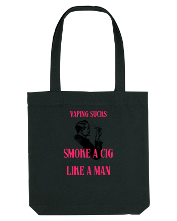 VAPING SUCKS Black