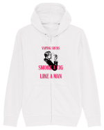 VAPING SUCKS Hanorac cu fermoar Unisex Connector