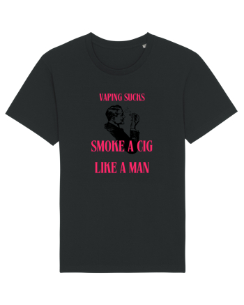 VAPING SUCKS Black