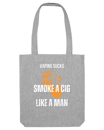 VAPING SUCKS Heather Grey