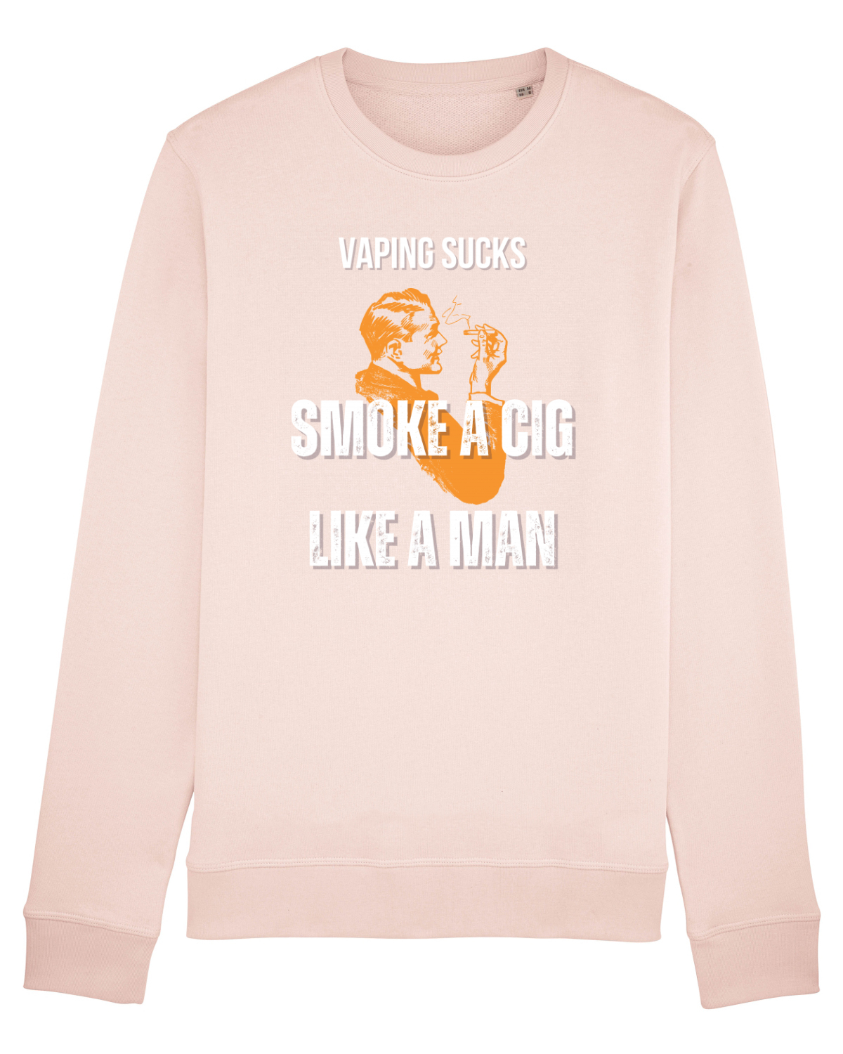 Bluză mânecă lungă Unisex Rise Candy Pink