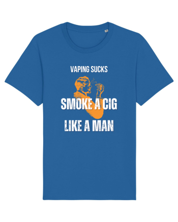 VAPING SUCKS Royal Blue