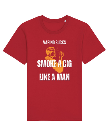 VAPING SUCKS Red