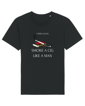 VAPING SUCKS Black