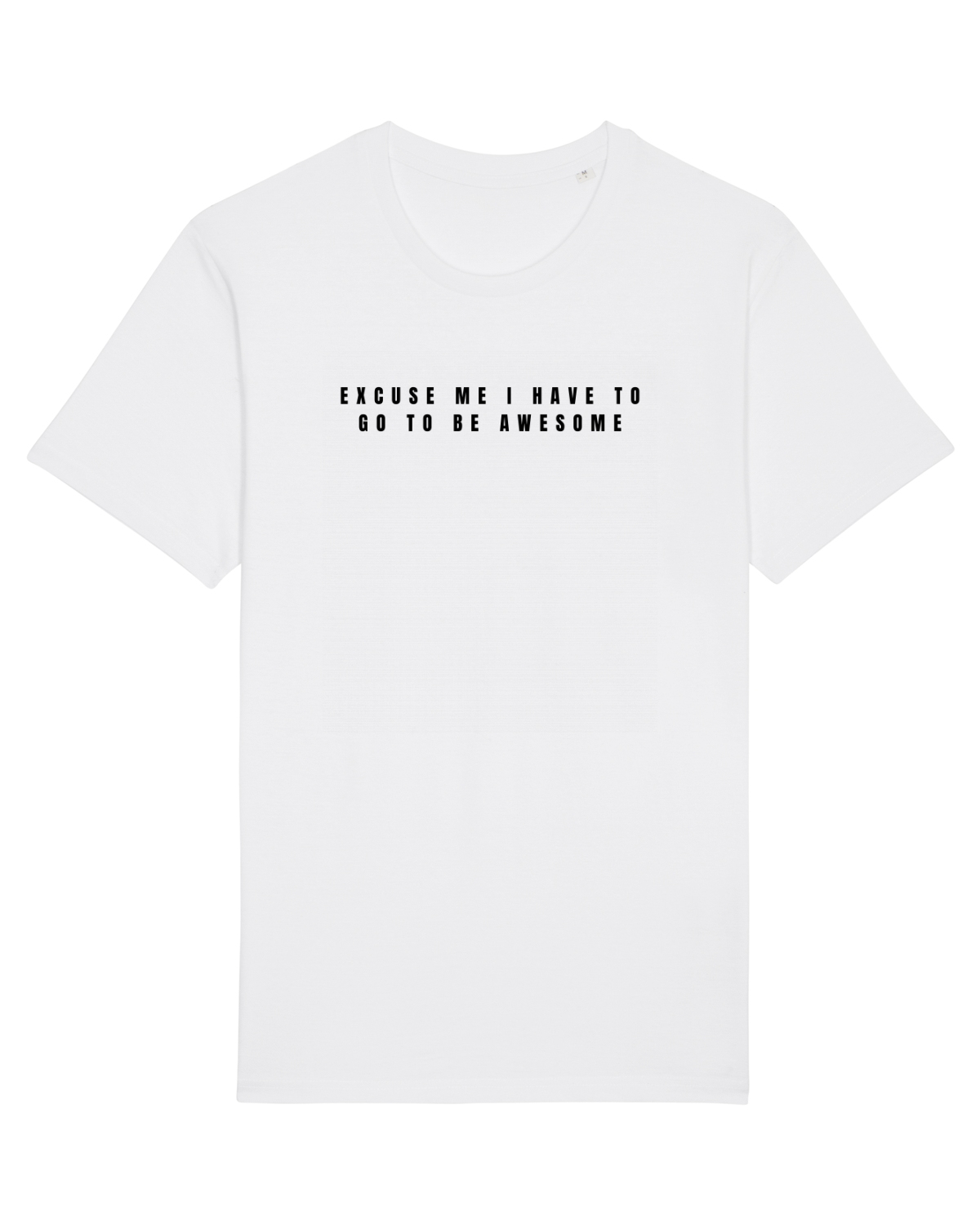 Tricou mânecă scurtă Unisex Rocker White
