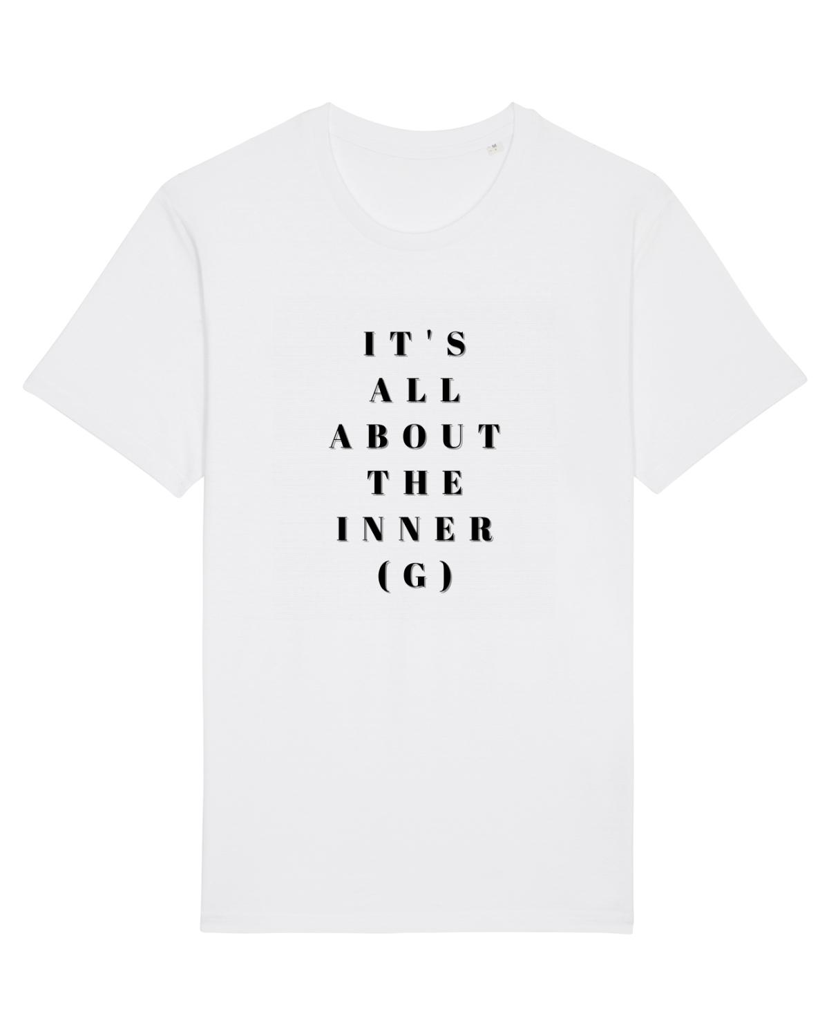 Tricou mânecă scurtă Unisex Rocker White
