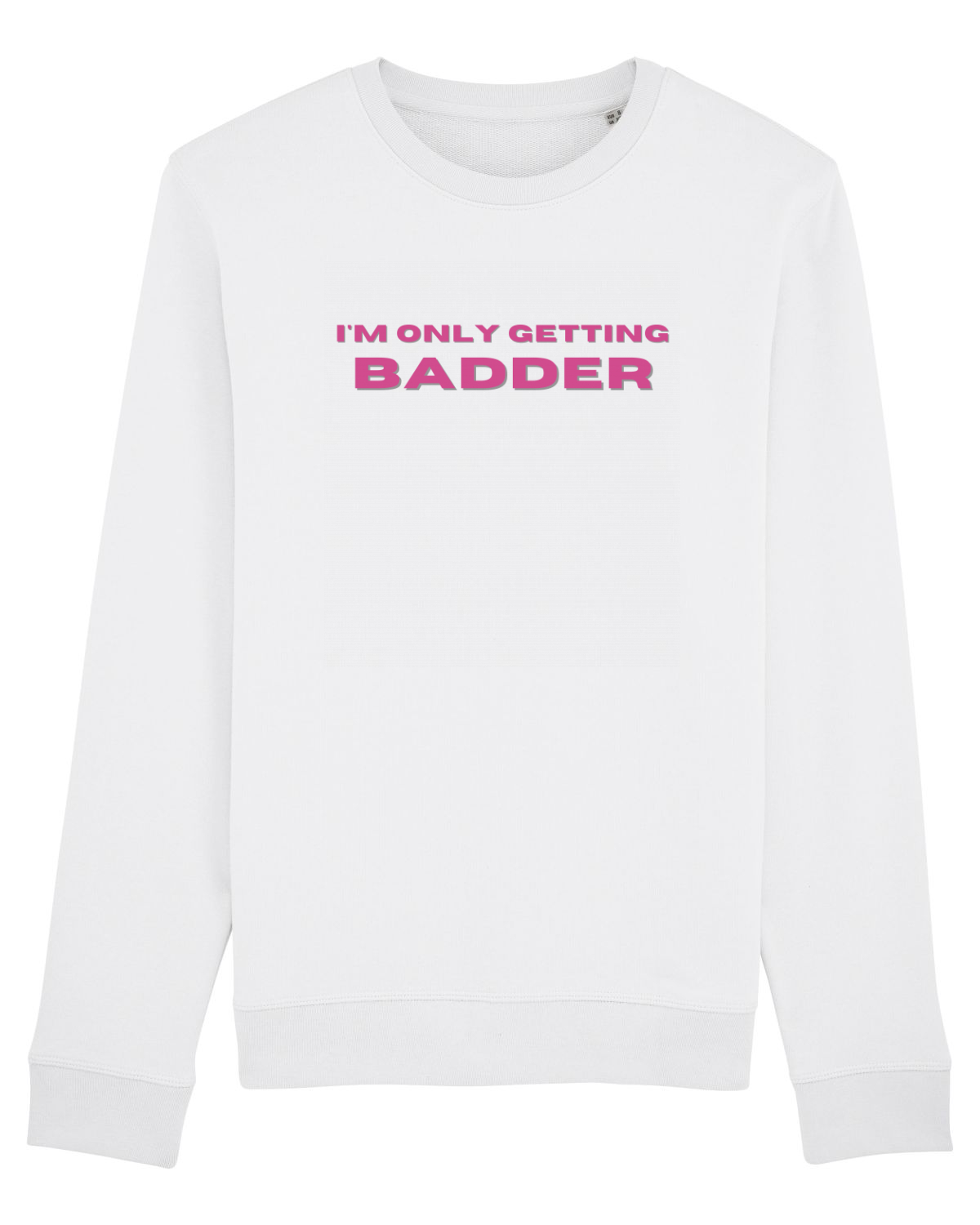 Bluză mânecă lungă Unisex Rise White