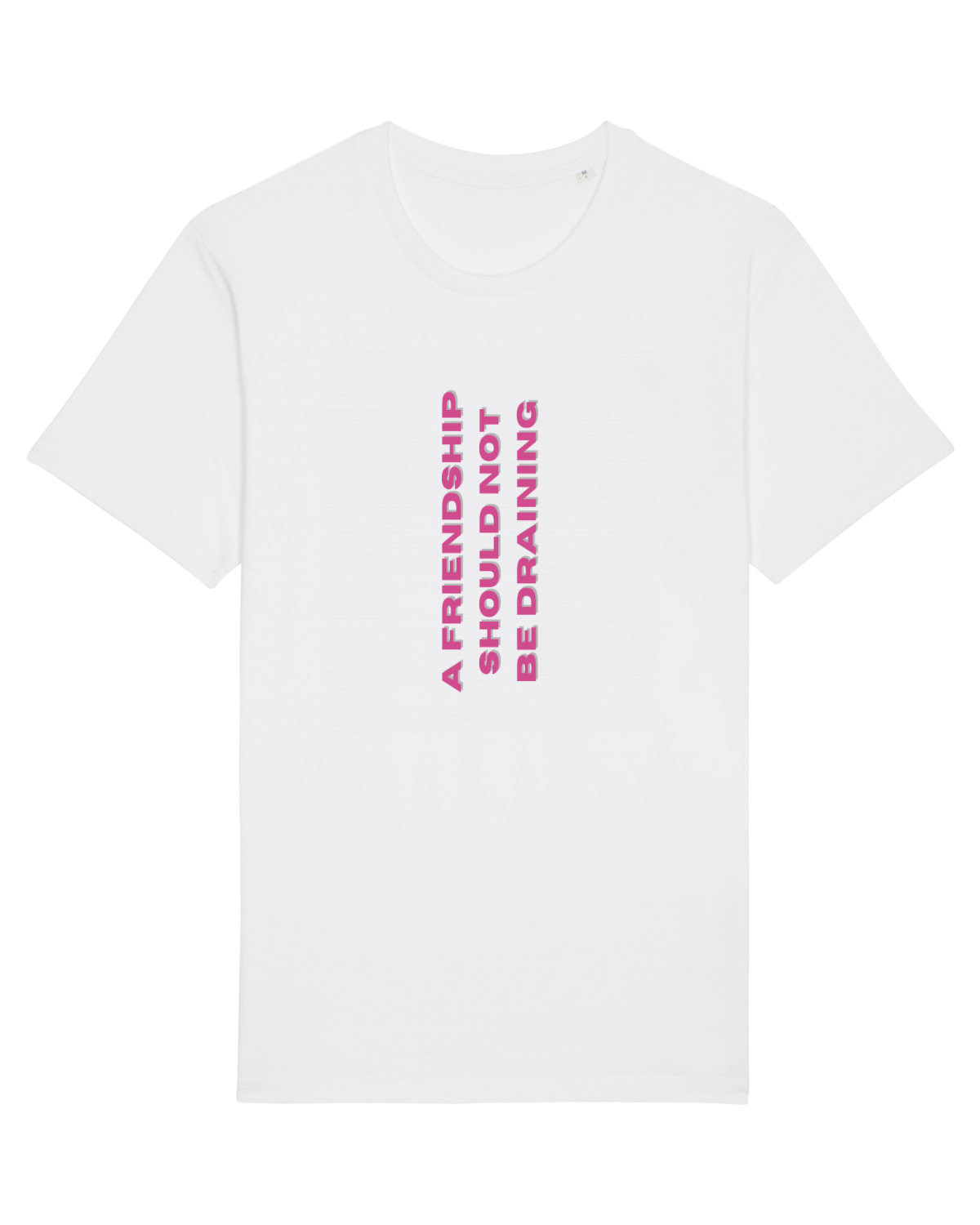 Tricou mânecă scurtă Unisex Rocker White