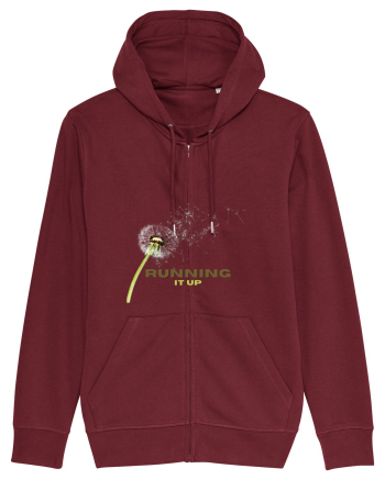 RUNNING IT UP Burgundy