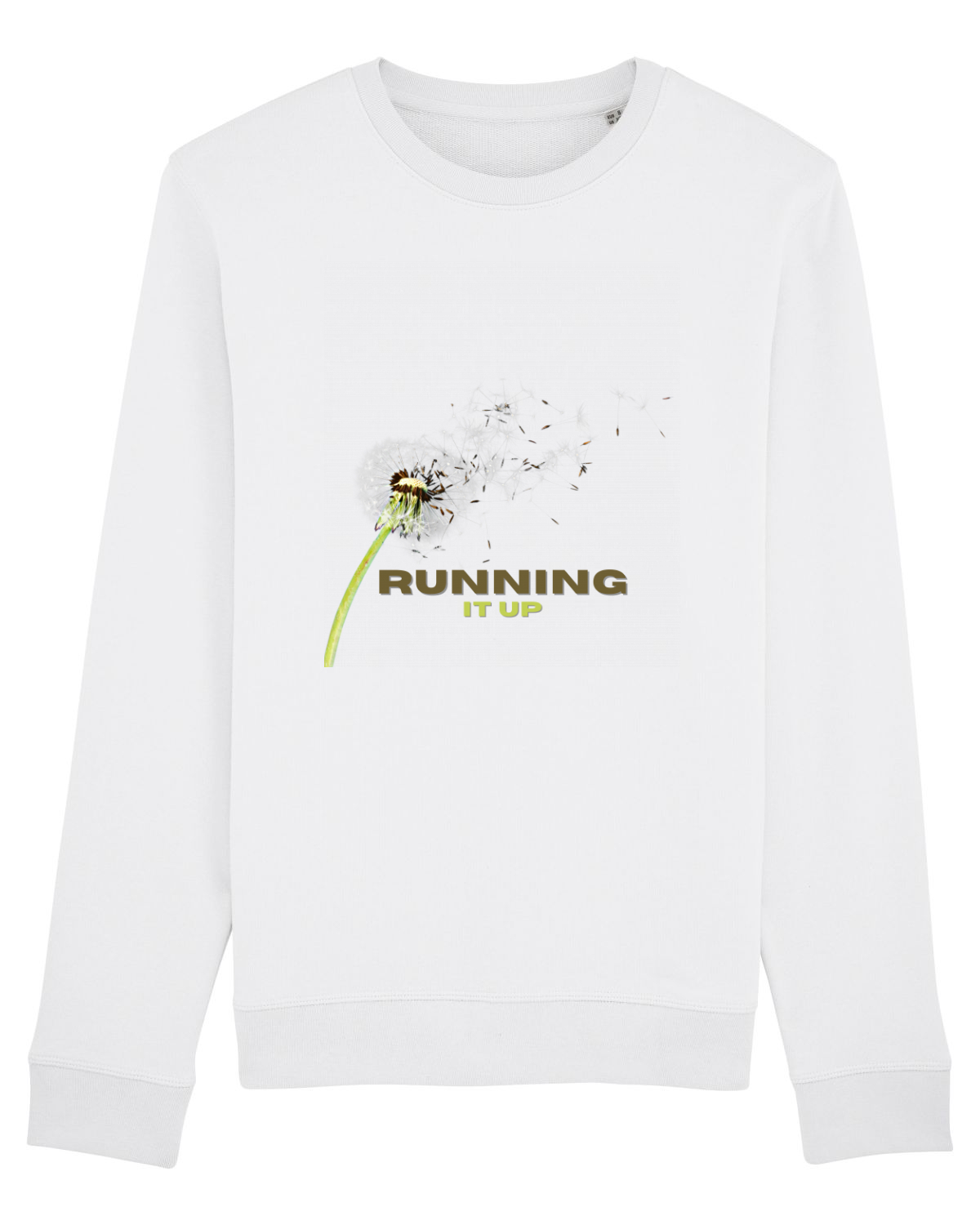 Bluză mânecă lungă Unisex Rise White