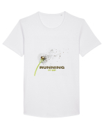 RUNNING IT UP Tricou mânecă scurtă guler larg Bărbat Skater