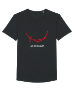 Why so serious? Tricou mânecă scurtă guler larg Bărbat Skater