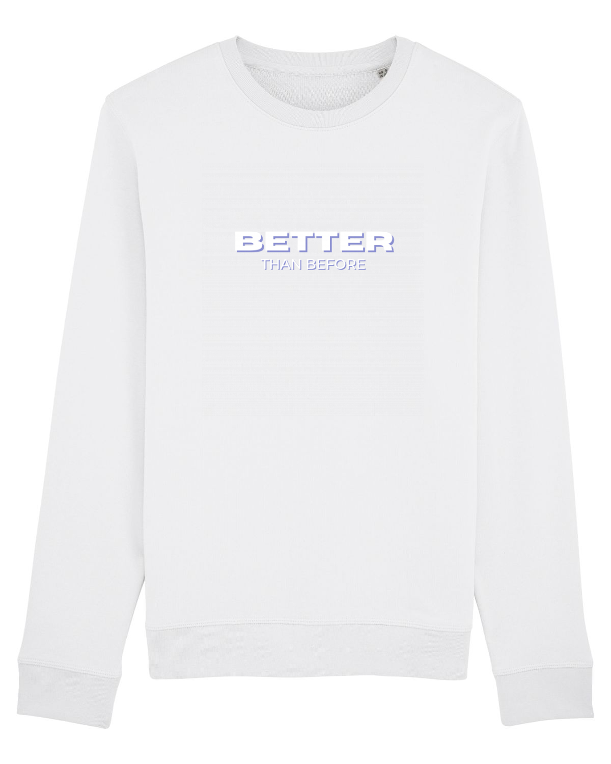 Bluză mânecă lungă Unisex Rise White