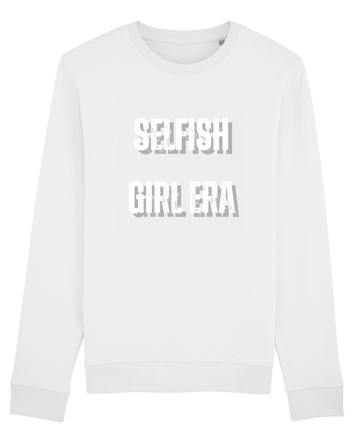 Bluză mânecă lungă Unisex Rise White