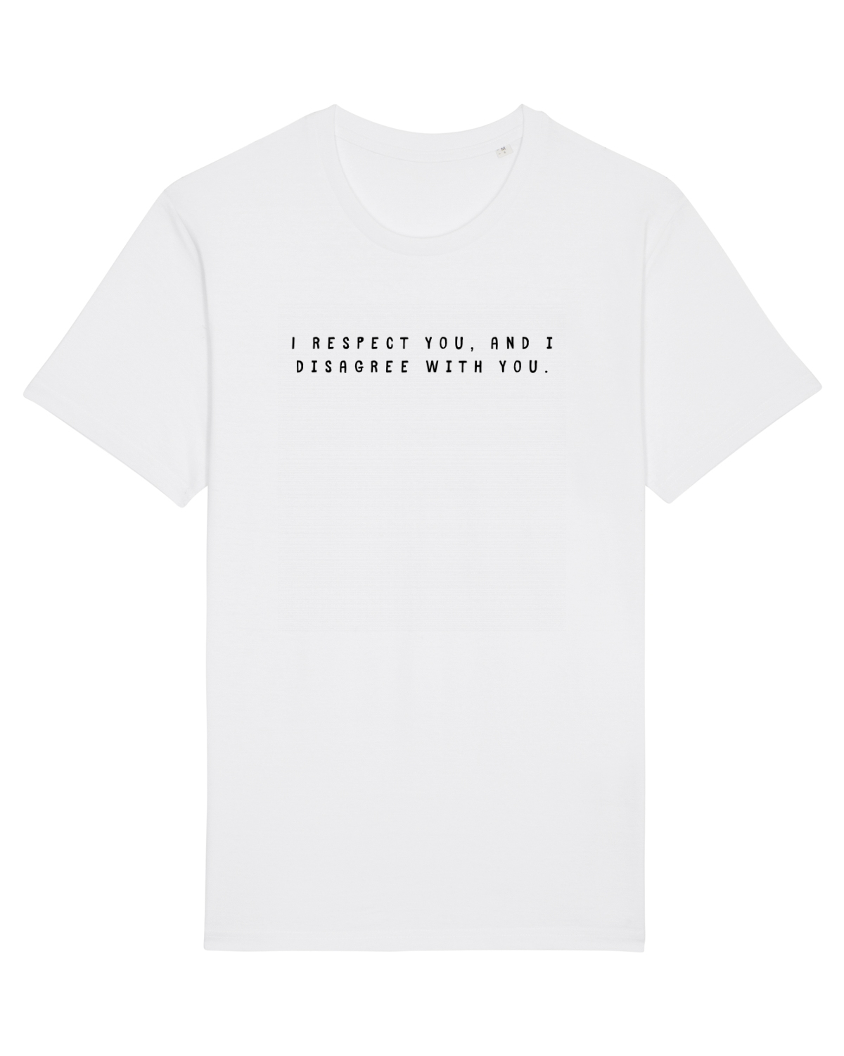 Tricou mânecă scurtă Unisex Rocker White