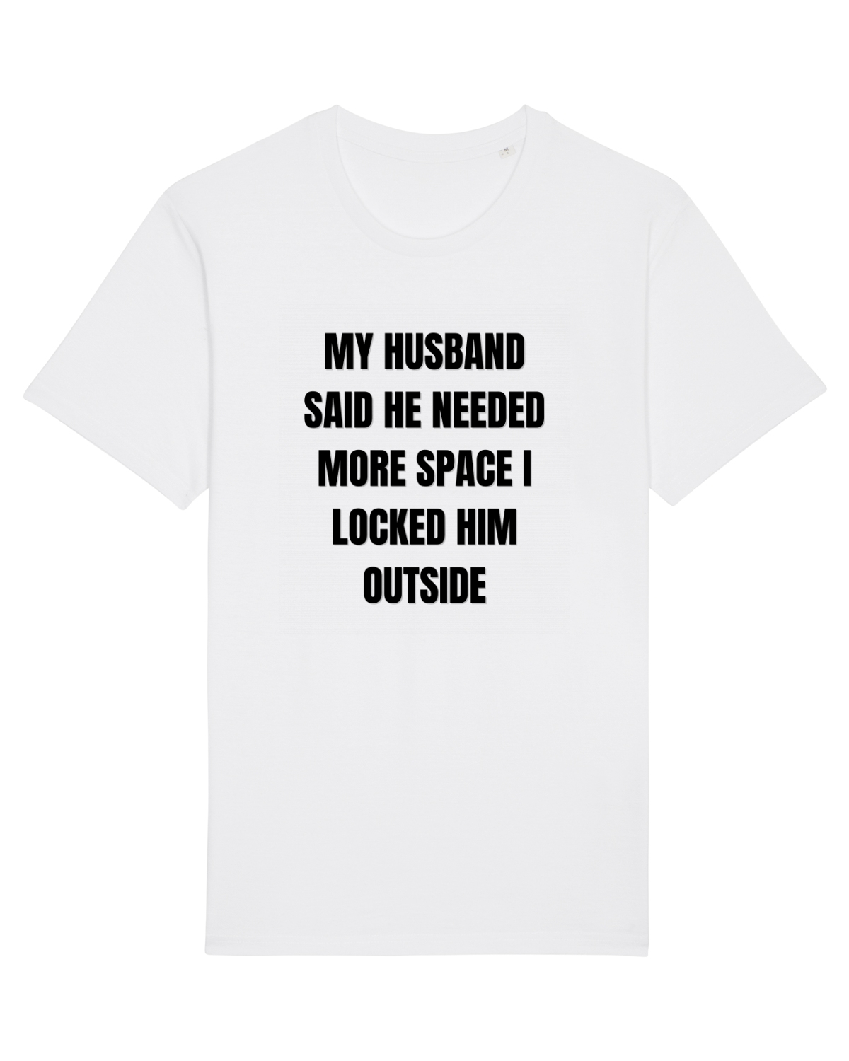 Tricou mânecă scurtă Unisex Rocker White