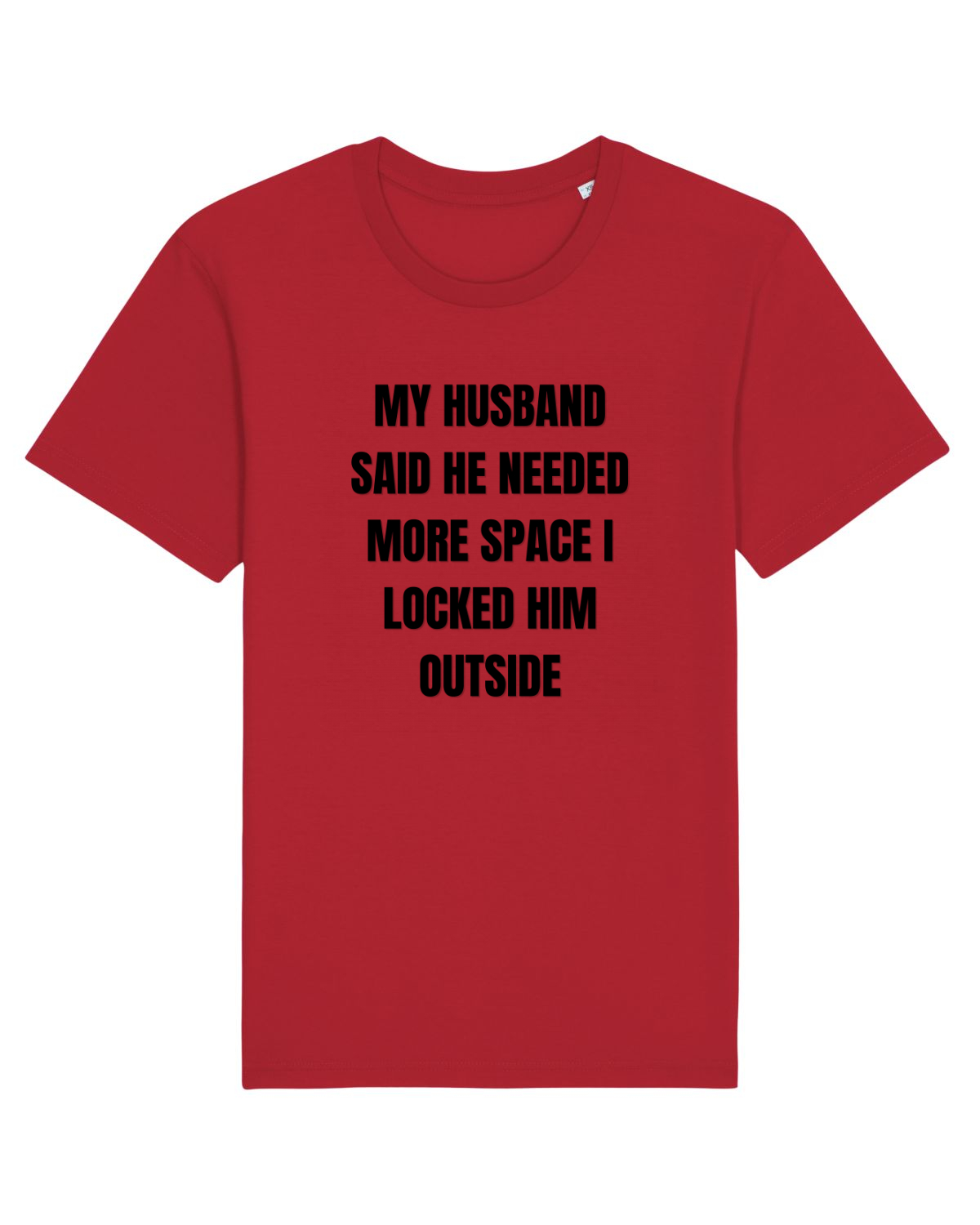 Tricou mânecă scurtă Unisex Rocker Red