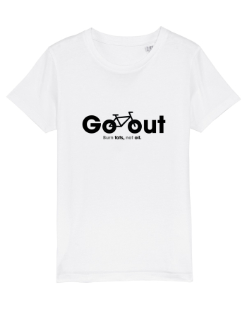 Go bike! White