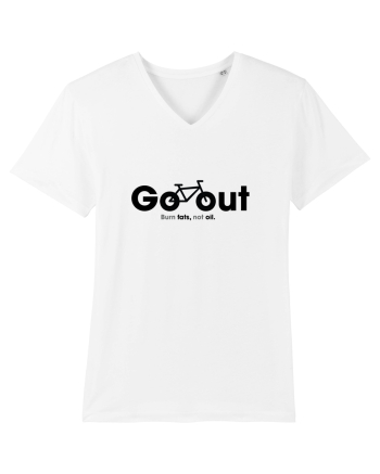 Go bike! White