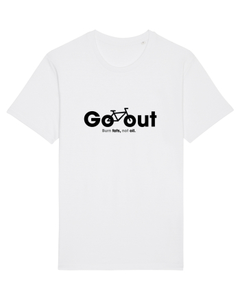 Go bike! White