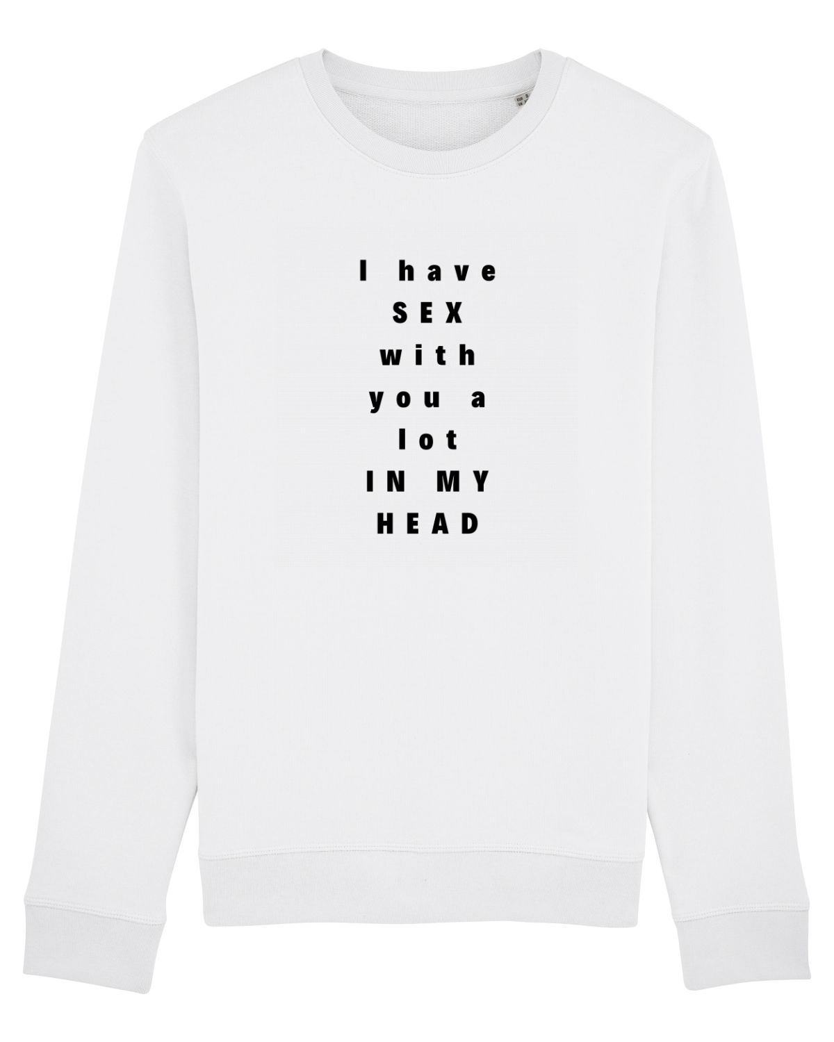 Bluză mânecă lungă Unisex Rise White