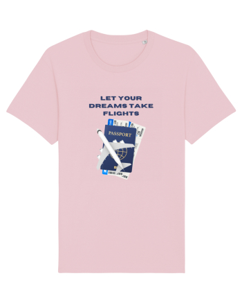 let your dreams take flights Cotton Pink
