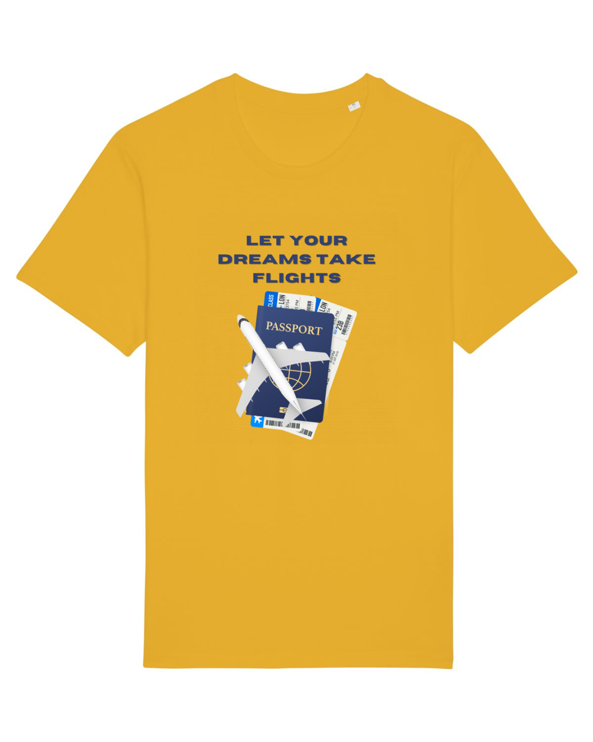 Tricou mânecă scurtă Unisex Rocker Spectra Yellow