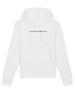it is what it is until it isn t Hanorac Unisex Drummer