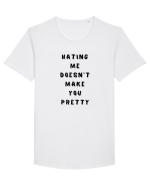 HATING ME DOESN T MAKE YOU PRETTY Tricou mânecă scurtă guler larg Bărbat Skater
