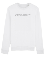 Relationship Has 12 Letters So Does Fuck That Shit Bluză mânecă lungă Unisex Rise
