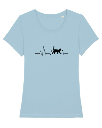 Cat pulse Sky Blue
