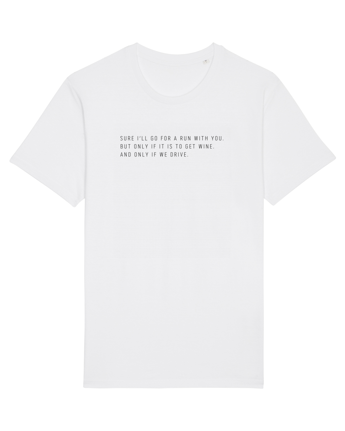 Tricou mânecă scurtă Unisex Rocker White