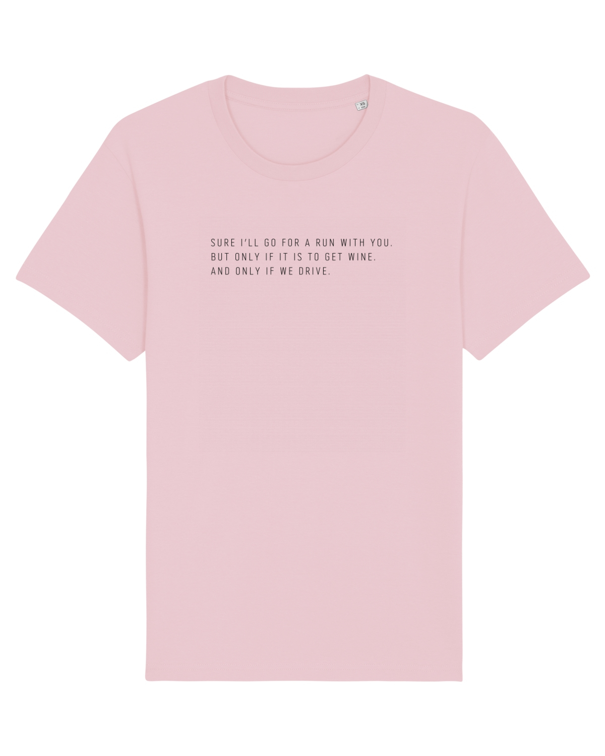 Tricou mânecă scurtă Unisex Rocker Cotton Pink