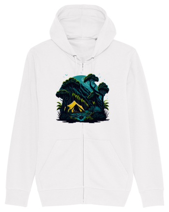 Camping adventure White
