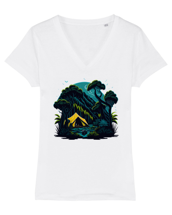 Camping adventure White
