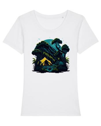 Camping adventure White