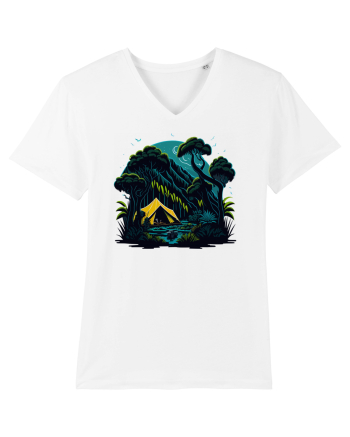Camping adventure White