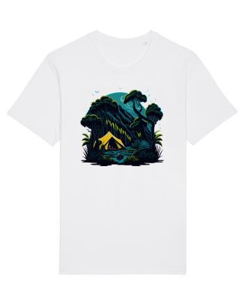 Camping adventure White