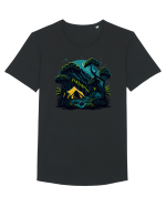 Camping adventure Tricou mânecă scurtă guler larg Bărbat Skater