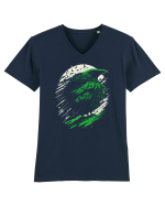 Pasare de noapte Tricou mânecă scurtă guler V Bărbat Presenter