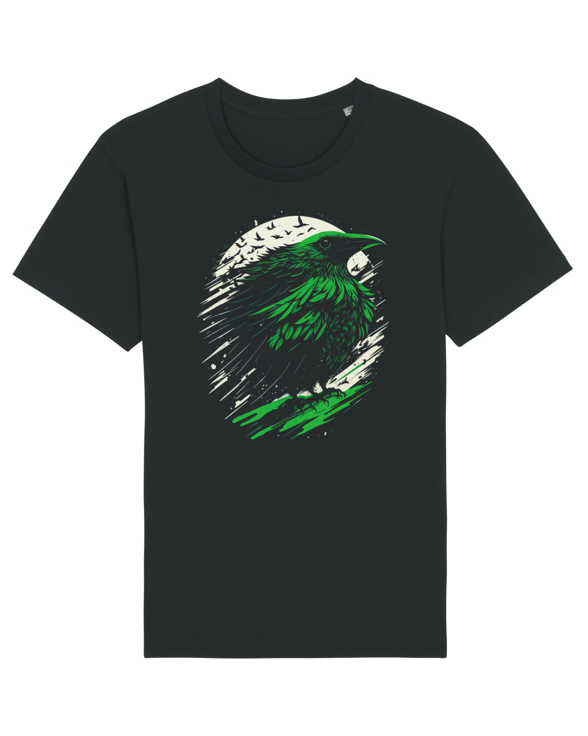 Tricou mânecă scurtă Unisex Rocker Black