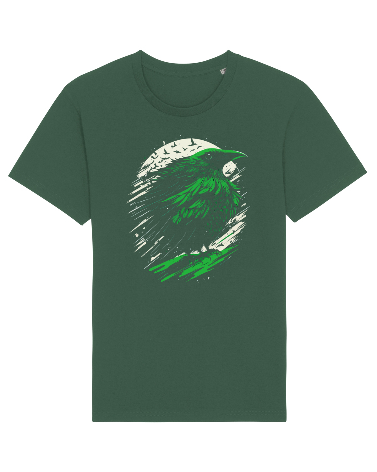 Tricou mânecă scurtă Unisex Rocker Bottle Green
