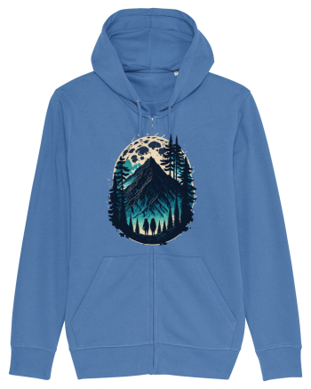 Full moon forest adventure Bright Blue
