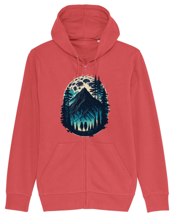 Full moon forest adventure Carmine Red