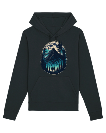 Full moon forest adventure Black